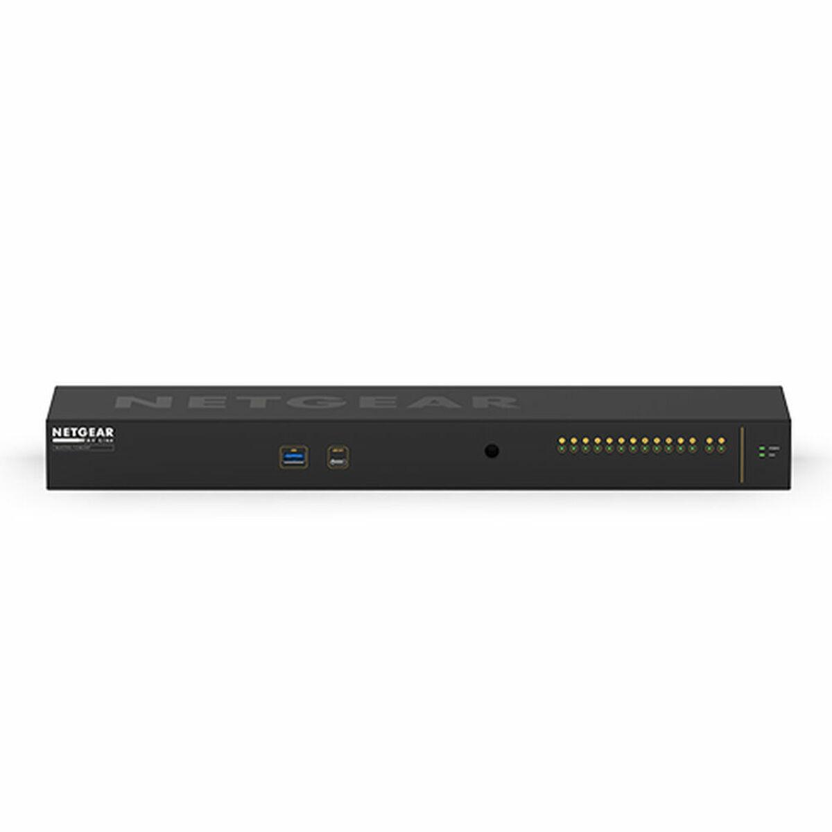 Netgear MSM4214X-100EUS 1U switch - 12x RJ45, sort