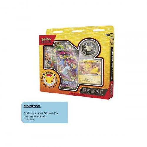 Bandai Pokémon TCG - 2026 Pikachu samleboks (brætspil/kort)