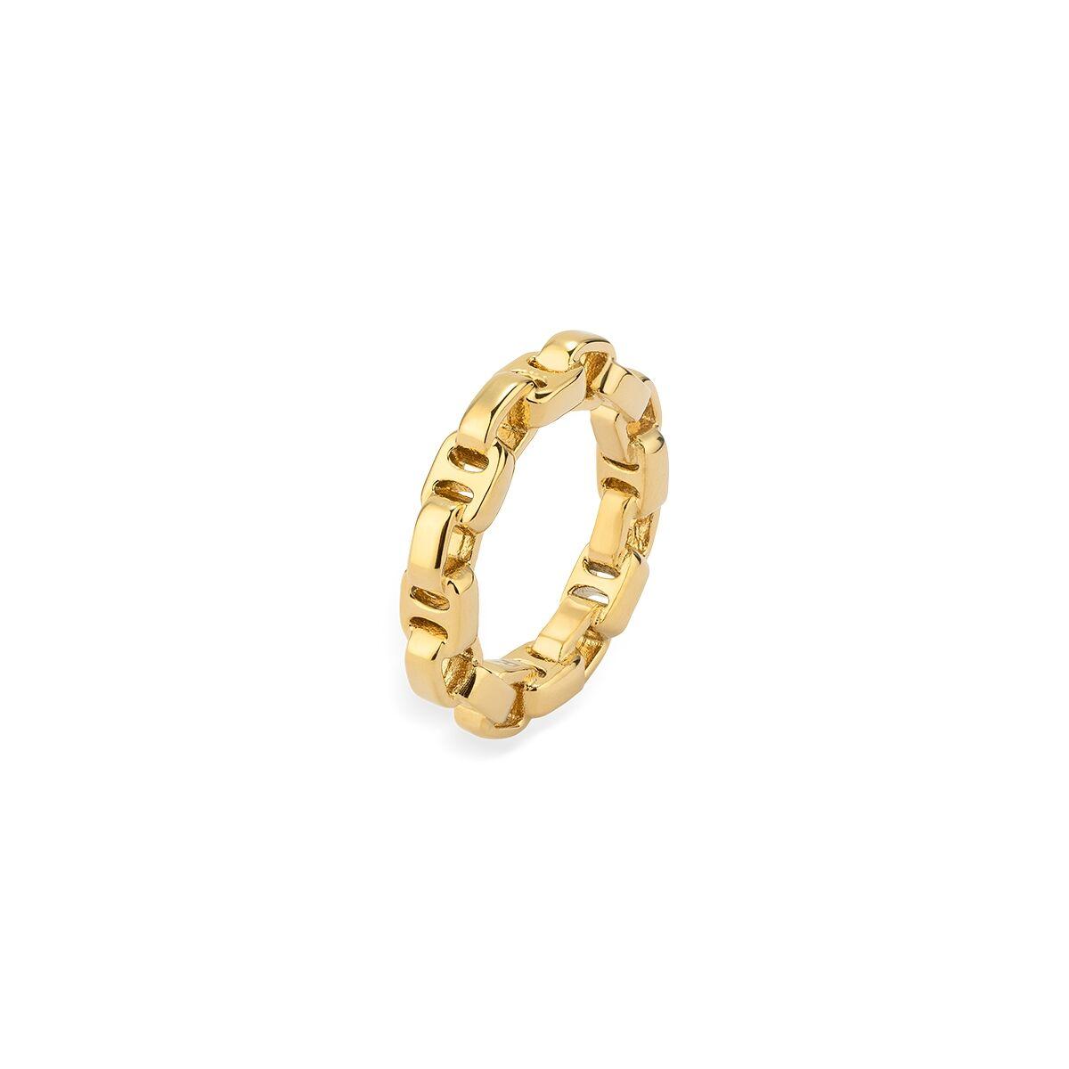 Radiant ring til kvinder - gylden, str. 12 (RY000371-12)