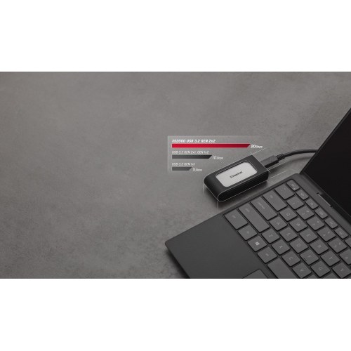 Kingston XS2000 bærbar SSD 1 TB – USB-C 3.2 Gen 2