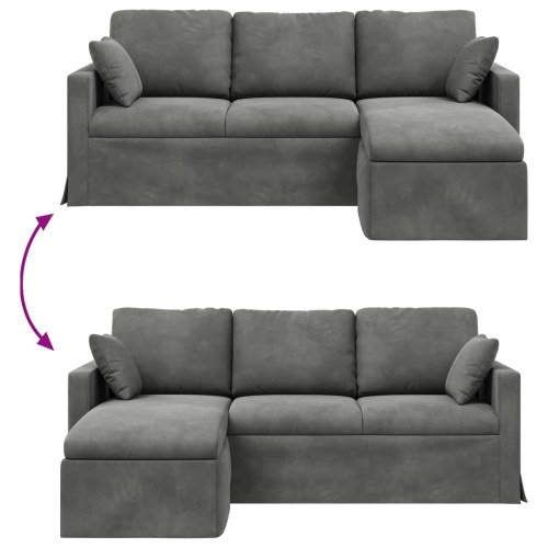 Sofa Mørkegrå