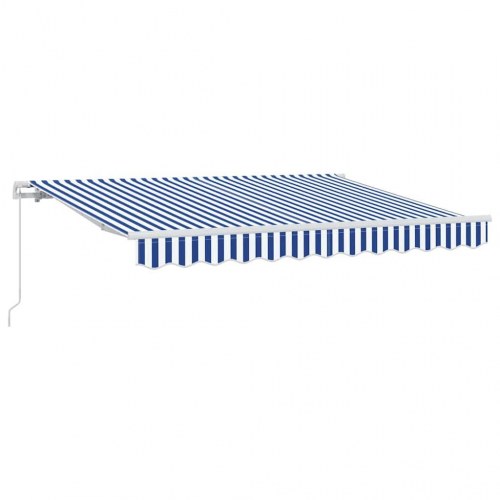 Utrækkelig Markise Blå 300 x 200 cm Stof