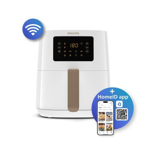 Philips 5000 Series HD9255/30 airfryer 4,1 l – hvid/guld, 1.400 W