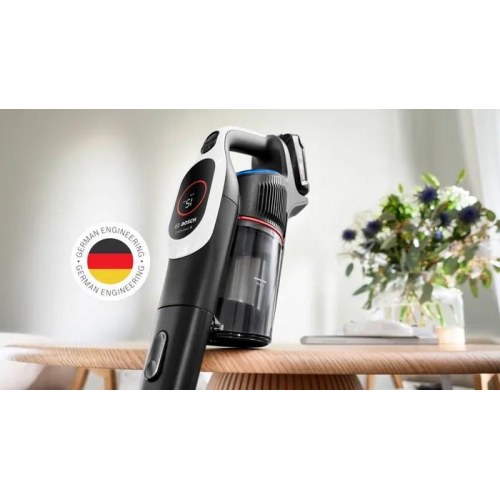 Bosch Unlimited 9 BCS931WBA ledningsfri stavstøvsuger – hvid, 0,4 l, 18 V 3 Ah