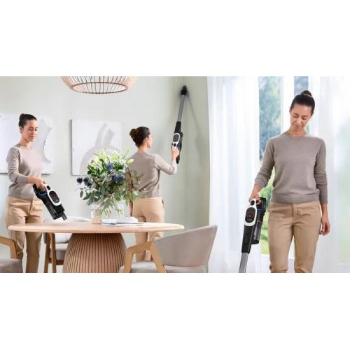 Bosch Unlimited 9 BCS931WBA ledningsfri stavstøvsuger – hvid, 0,4 l, 18 V 3 Ah