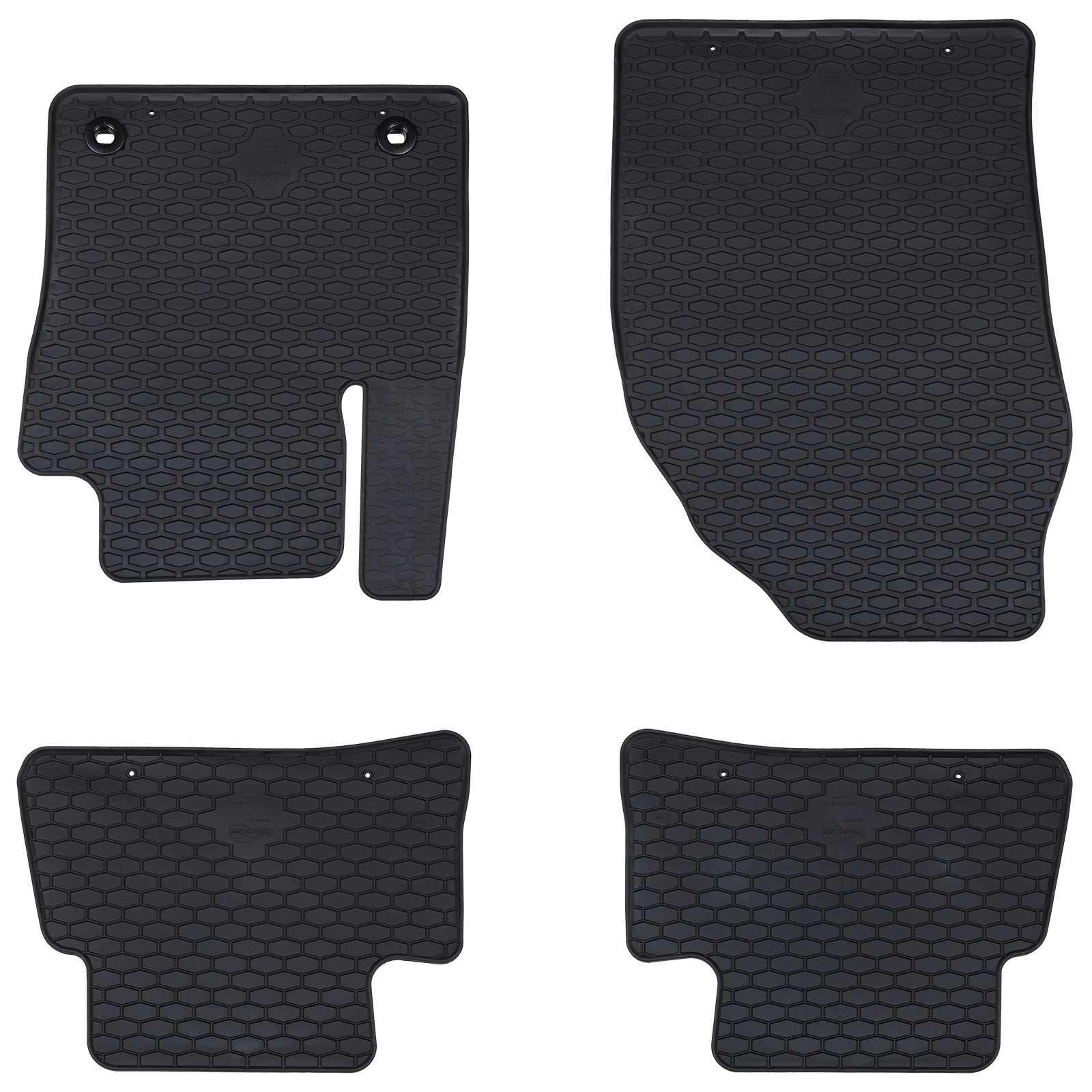 Bilmåtte 4 pcs Sort Passer til Toyota C-HR Hybrid 2023- Gummi