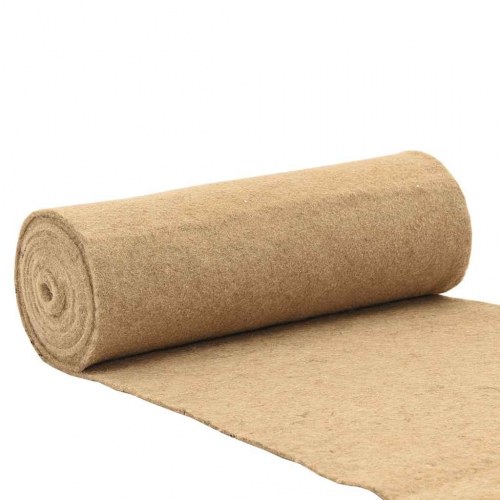 Hampemåtte til gnavere 0,5 × 5 m - 5 mm jute