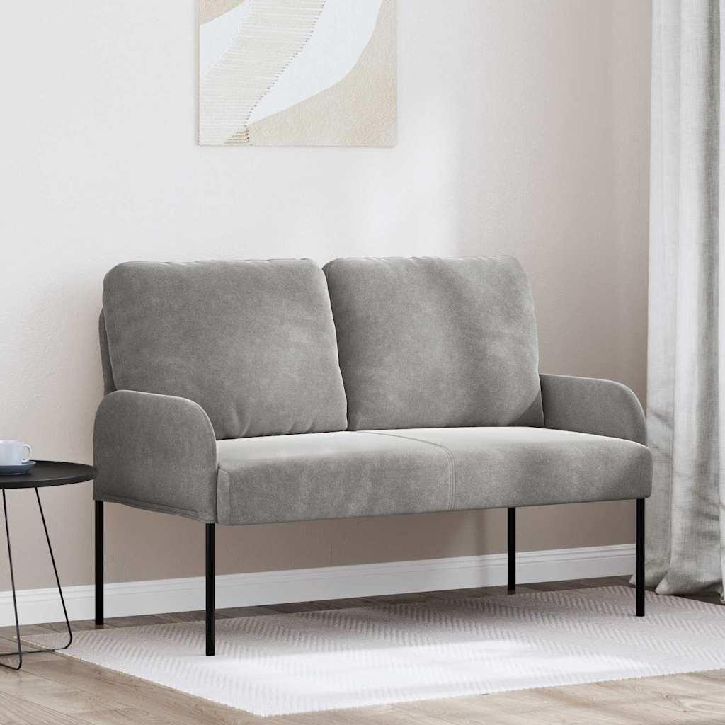 Sofaer med pude 110cm Lysegrå Krydsfinér