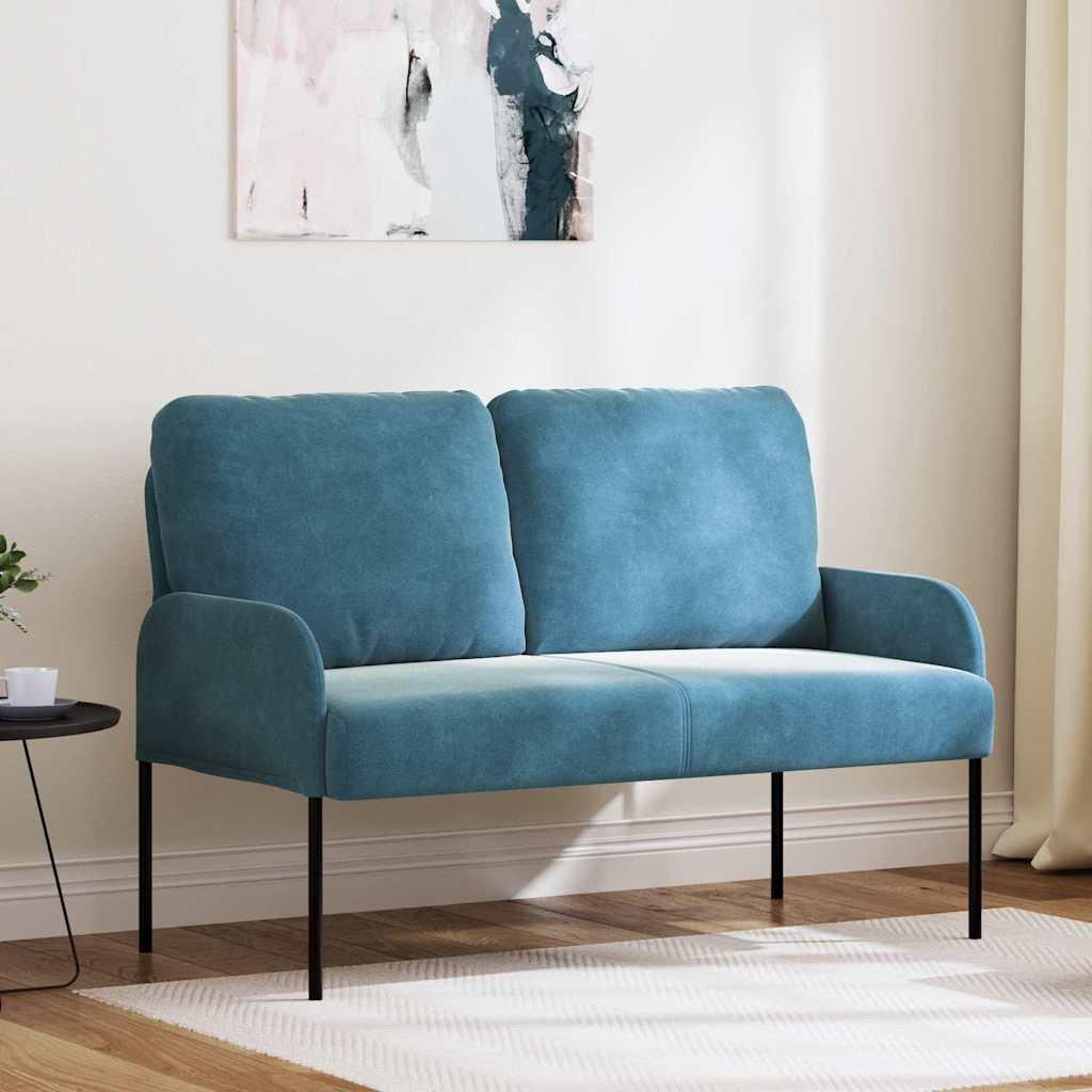 Sofaer med pude 110cm Blå Krydsfinér