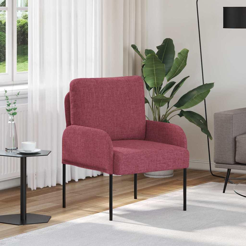 Sofaer med pude 55cm Vinrød Krydsfinér