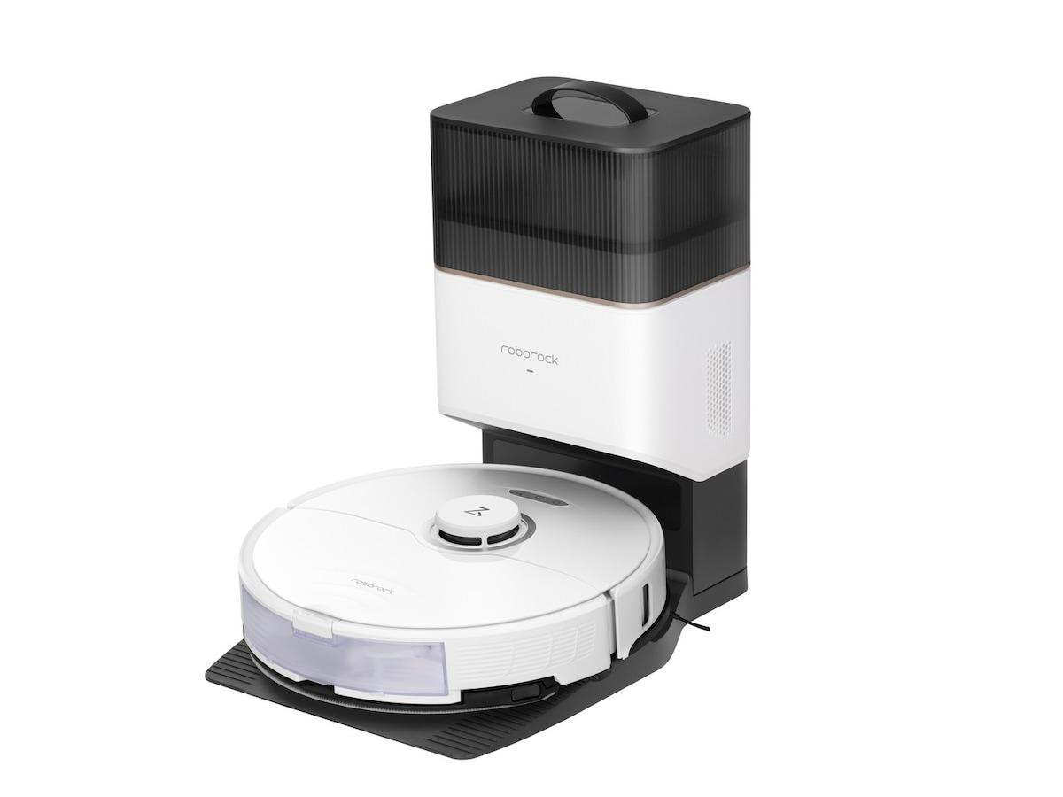 Roborock S8+ robotstøvsuger med tømningsstation  hvid