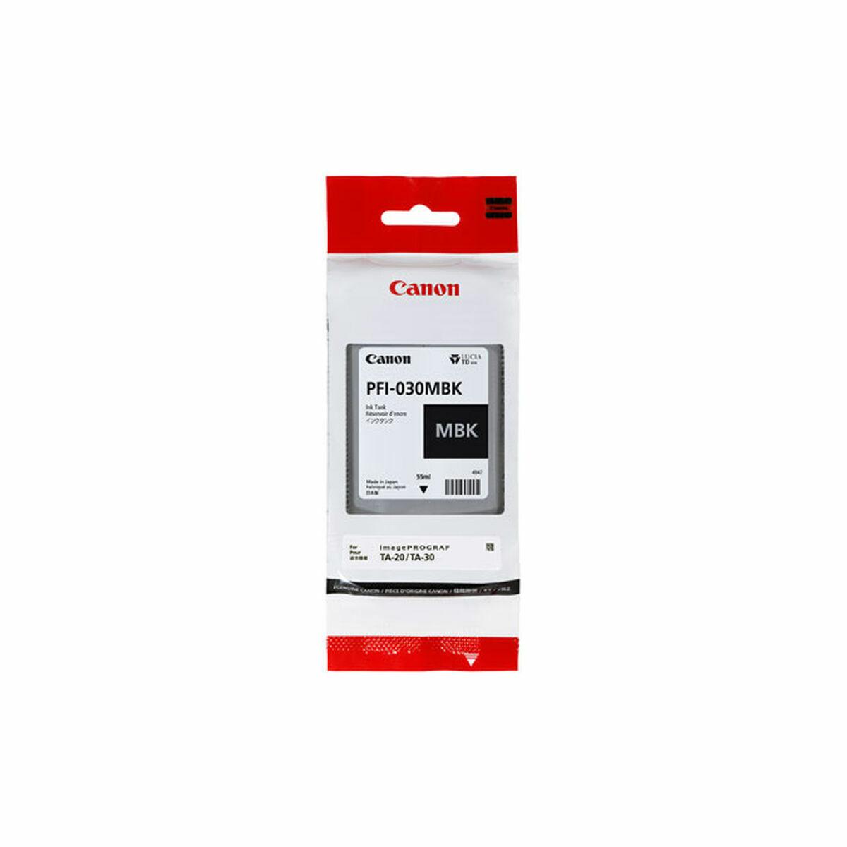 Canon PFI-030 MBK blækpatron - mat sort, 55 ml
