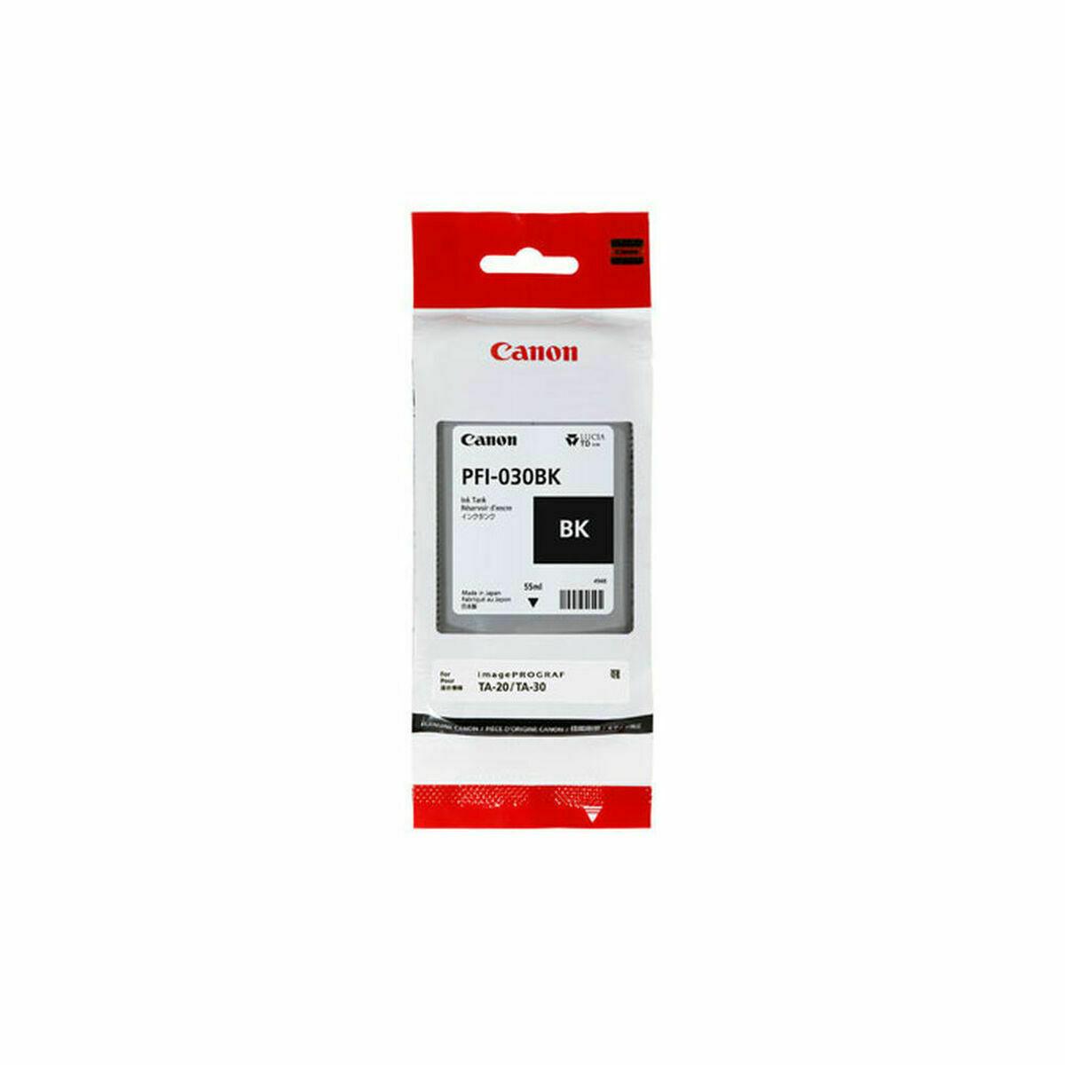 Canon PFI-030BK blækpatron - sort pigment, 55 ml