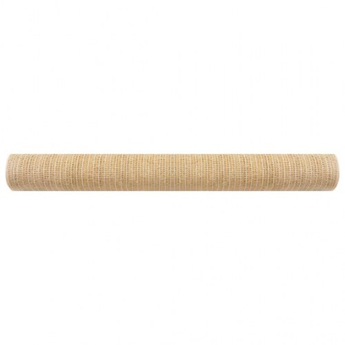 Afskærmningsnet 1,5 × 25 m - 195 g/m² HDPE, beige