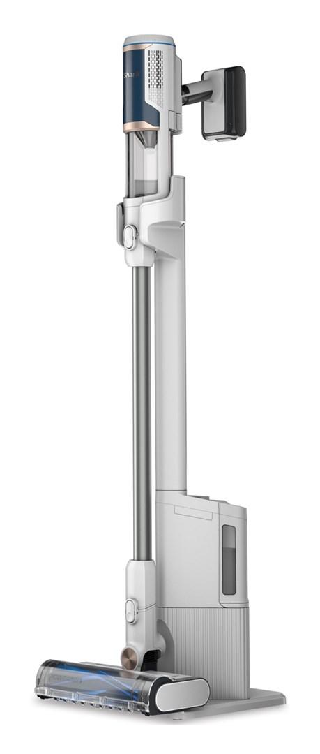 Ledningsfri støvsuger Shark 2-i-1 stavstøvsuger, posefri, blå/hvid