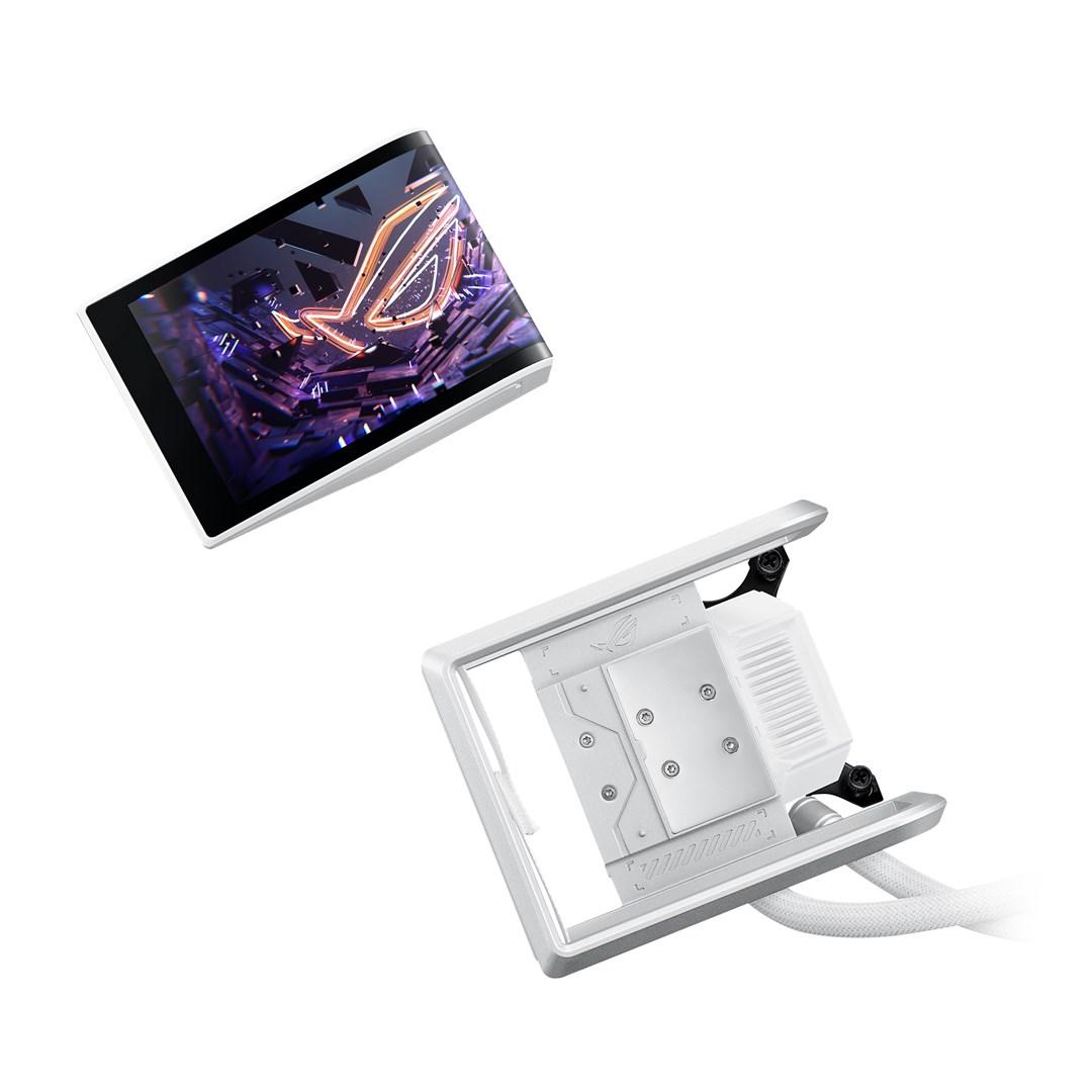 ASUS ROG Ryuo IV 360 ARGB - hvid AIO-vandkøler, 3×120 mm billede