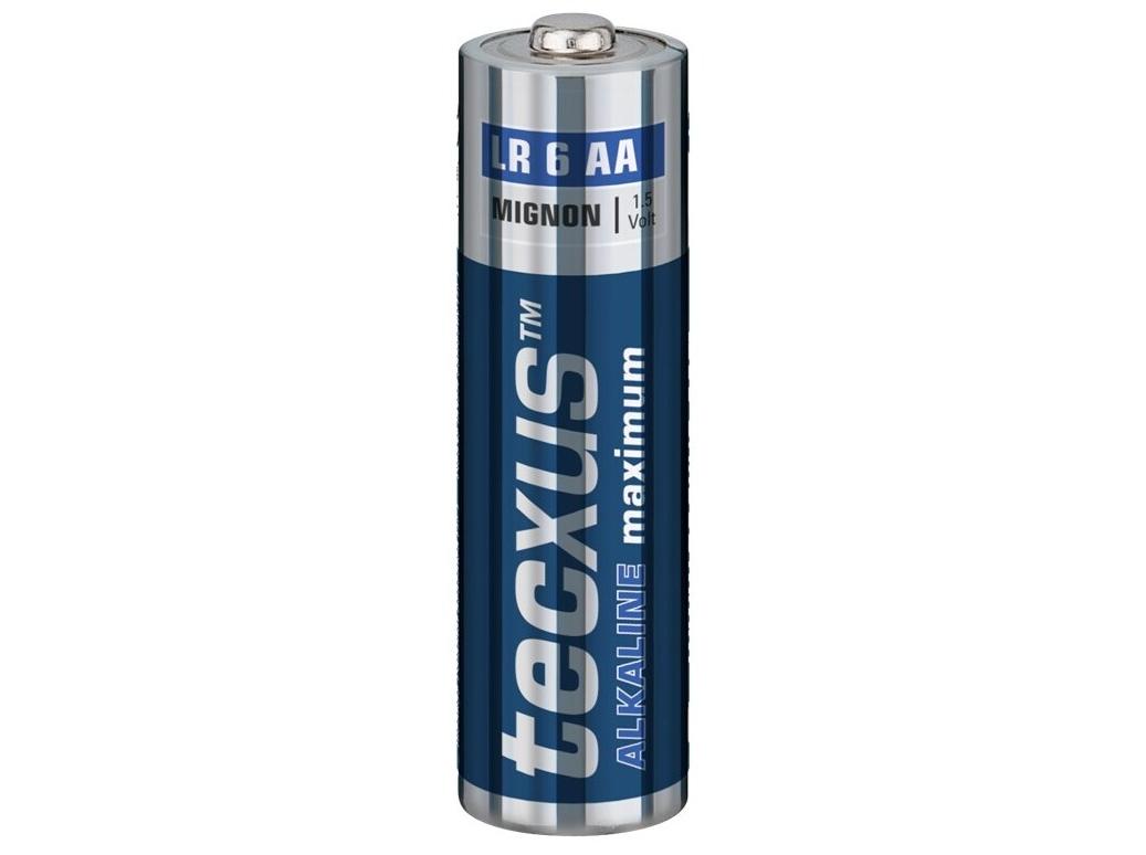 Tecxus AA alkaline batterier – pakke med 24 stk. (1,5 V)