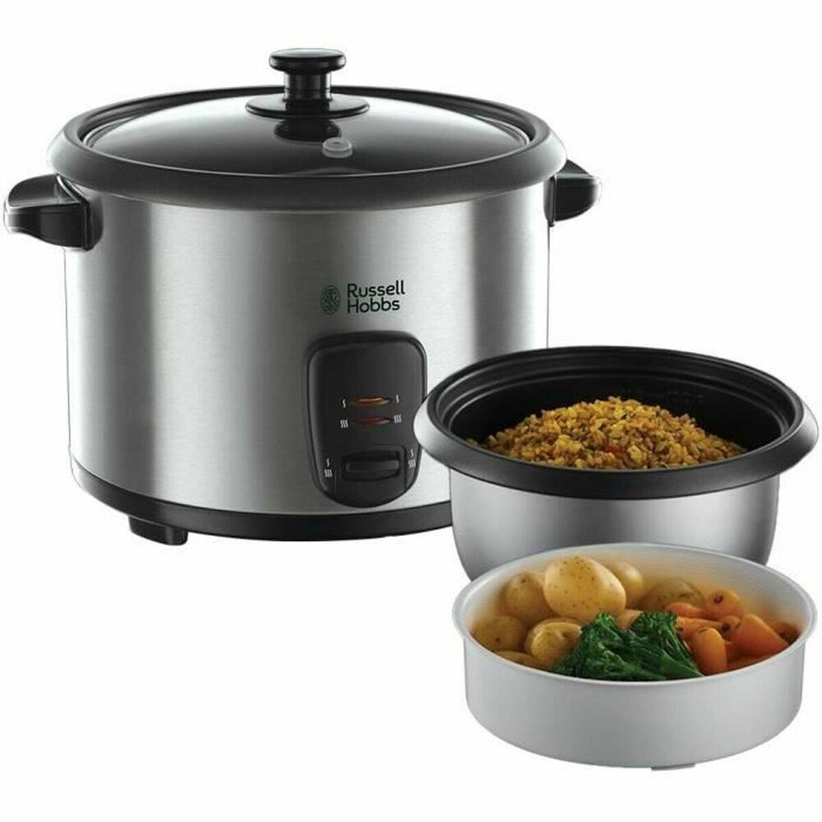Russell Hobbs 19750-56 riskoger - rustfrit stål, 1,8 l, 700 W (OUTLET B)
