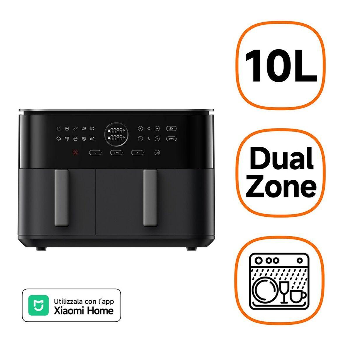 Xiaomi Dual Zone Airfryer 10 L - Sort, 2.700 W