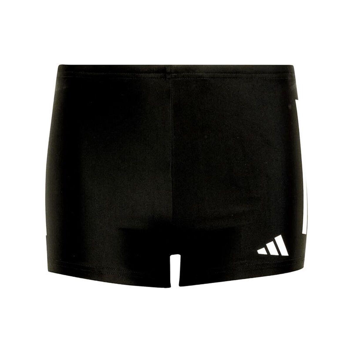 Adidas 3 Bandas Bld boxer badebukser til børn - sort, 13-14 år