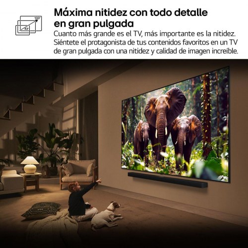LG 100QNED86A6 100" QNED 4K Ultra HD Smart TV (LED, HDR, 120 Hz) (OUTLET D)