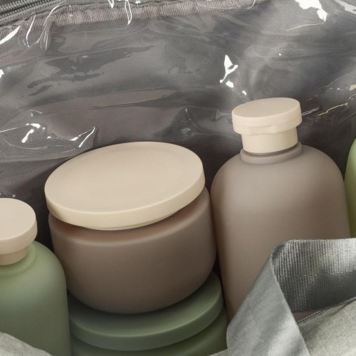 Rejsetaske til håndbagage 39 × 18 × 30 cm – grå