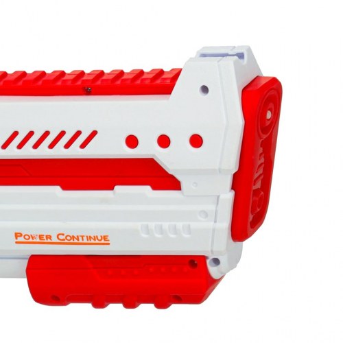 Elektrisk vandpistol – automatisk vandgevær til børn, hvid (45 cm)