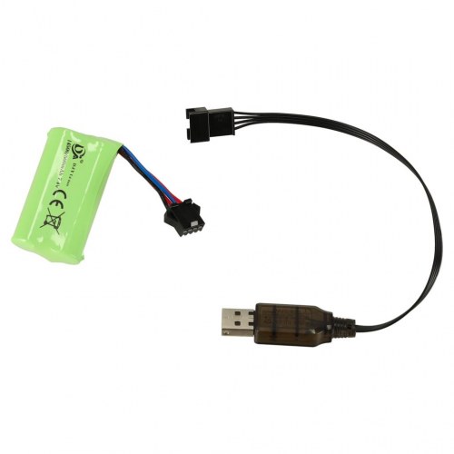 Elektrisk vandpistol – automatisk vandgevær til børn, hvid (45 cm)