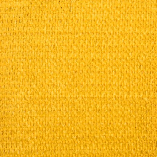 Solsejl HDPE 160 g/m² - trekant 3,6 × 3,6 × 3,6 m, gul