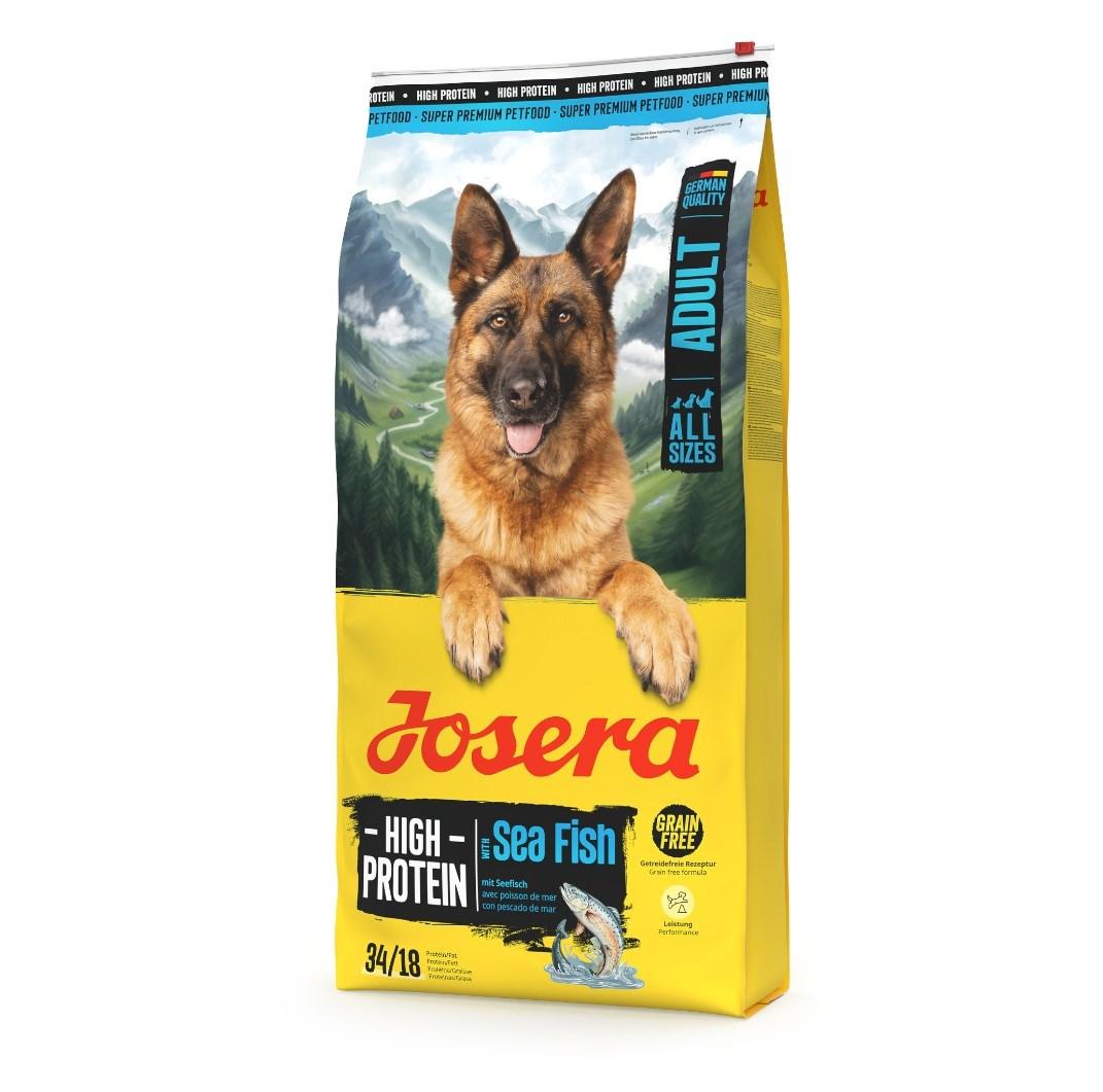 JOSERA High Protein Sea Fish – tørfoder til hunde, 12,5 kg