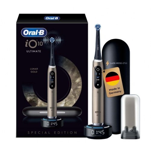 Oral-B iO 10 Lunar Gold – elektrisk tandbørste (special edition)