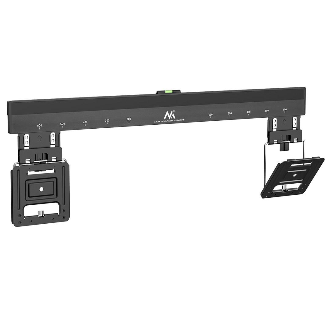 Maclean MC-481 ultra-fladt TV-vægbeslag 37–80" – VESA op til 600×400, 75 kg
