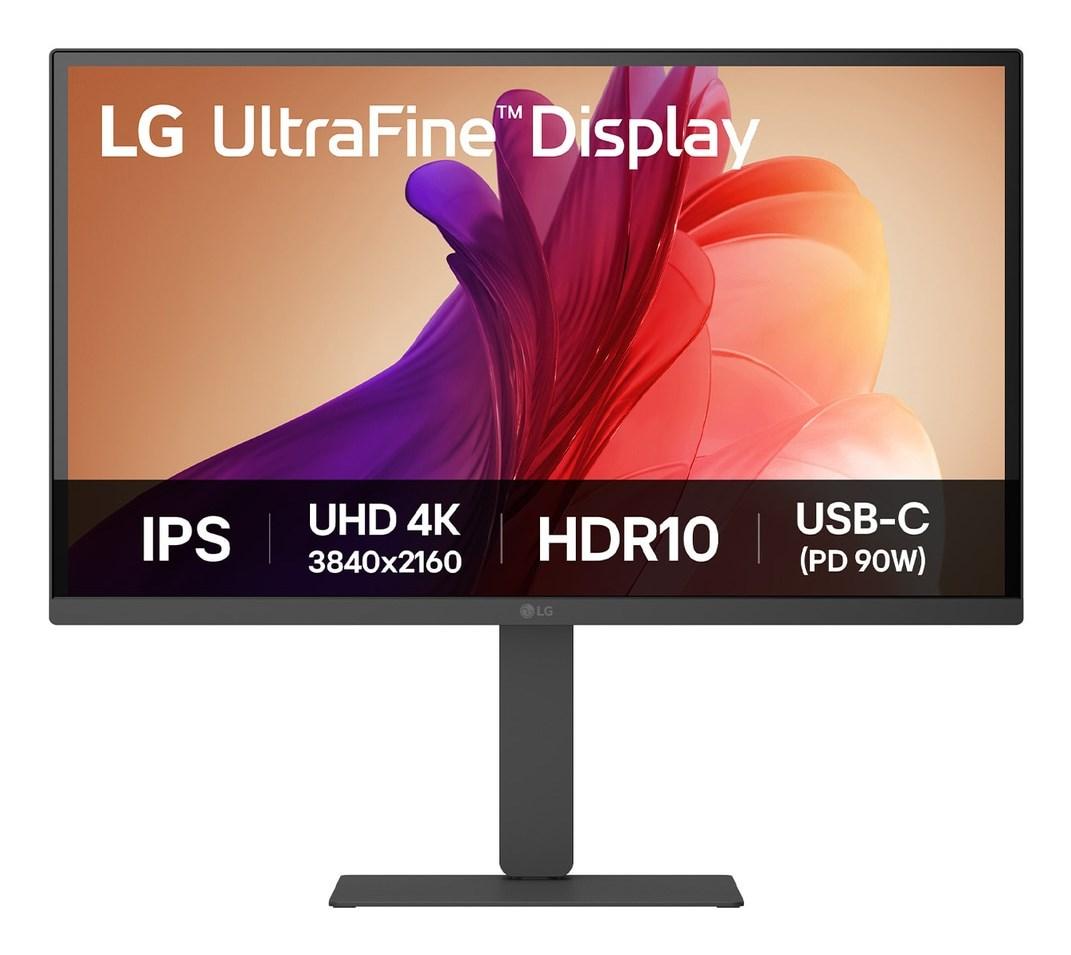 LG 27U730A-B 27" 4K UHD IPS skærm - HDR10, USB-C 90 W, sort billede