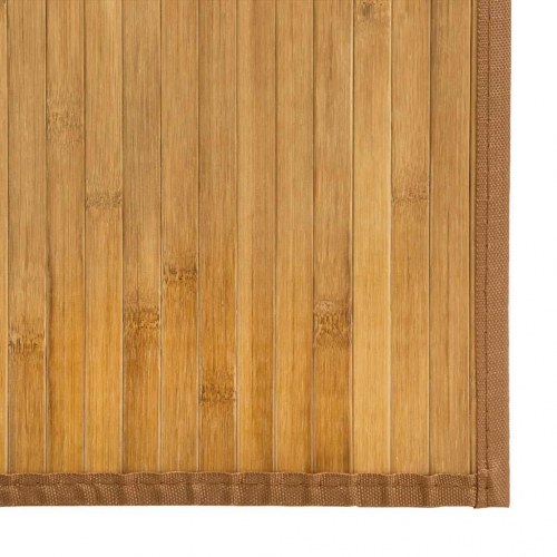 Rektangulært bambus gulvløber 60 × 400 cm - naturfarvet