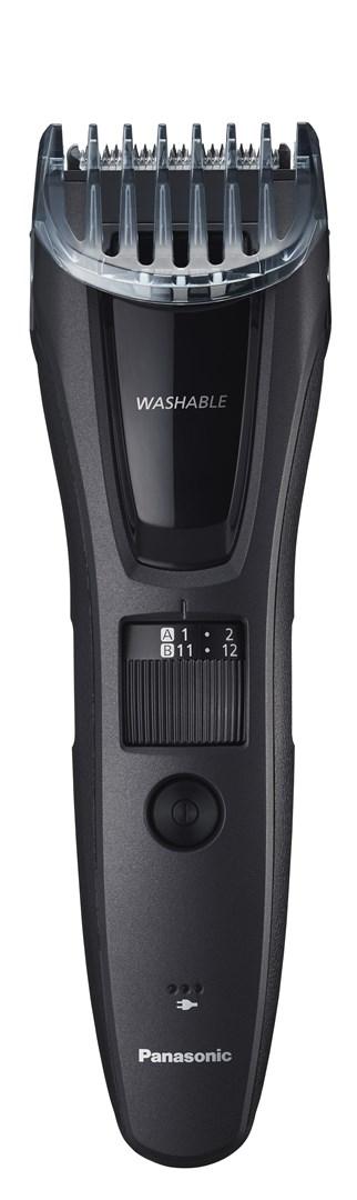 Panasonic ER-GB62 skæg- og hårtrimmer - sort, 39 længder, våd/tør billede