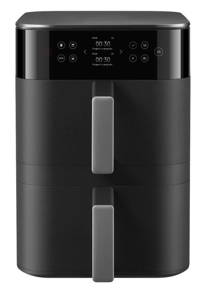 Xiaomi Smart Double Stack Air Fryer 12L, Varmluftsteger, 12 L, 40 °C, 230 °C, Dobbelt, Sort