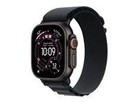 Apple Watch Ultra 3 49 mm - sort titanium smartwatch (Alpine Loop L) billede