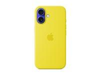 Apple - Bagsidecover til mobiltelefon - MagSafe-kompatibilitet - silicone - stjernefrugt - for iPhone 16