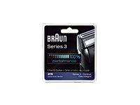 Braun Series 3 31S - foliesæt/tilbehørssæt til barbermaskine - sølv billede