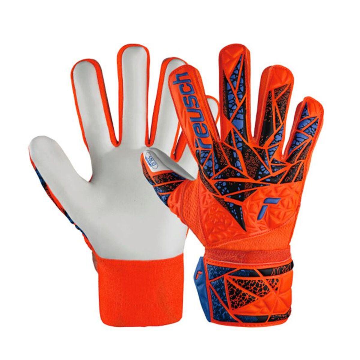 Reusch Attrakt Solid målmandshandsker - Orange, str. 7,5