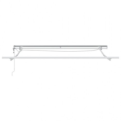 Markise med LED-lys 300 × 250 cm - automatisk betjening, brun