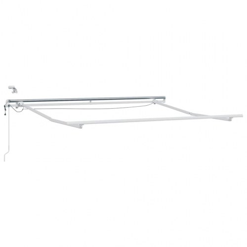 Markise med LED-lys 300 × 250 cm - automatisk betjening, brun