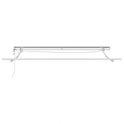 Markise med LED-lys 300×250 cm - automatisk betjening, bordeaux