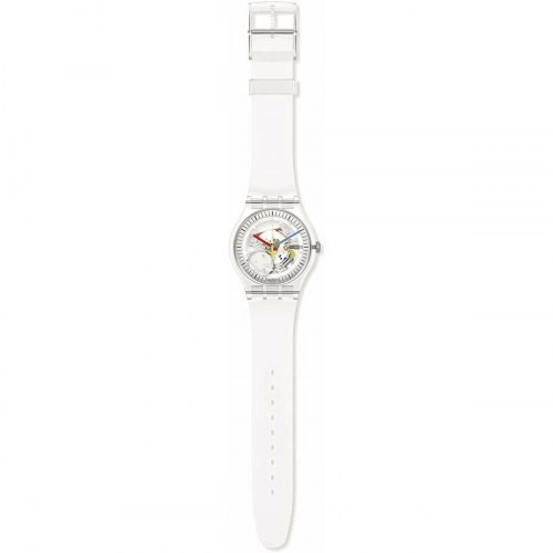 Swatch SO29K100-S06 dameur - Ø 41 mm, hvid