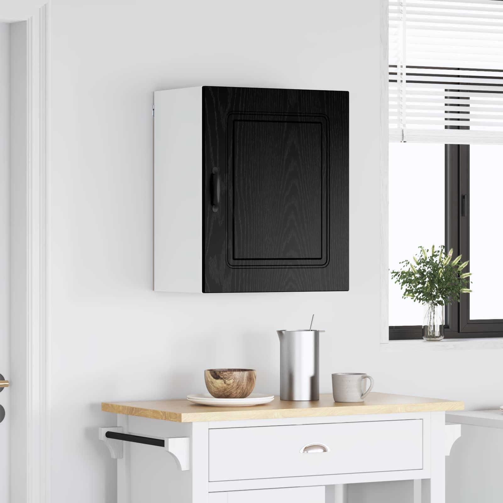 Køkkenskab Kalmar Sort eg 50 x 31 x 60 cm Konstrueret træ
