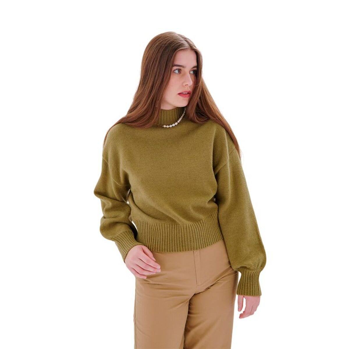 24COLOURS kortærmet T-shirt til kvinder - oliven, str. S