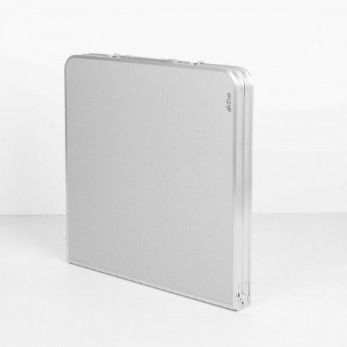 Aktive sammenklappeligt campingbord 120 × 60 cm - højdejusterbart