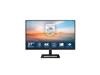Philips 27E1N1900AE 27" 4K UHD IPS skærm med USB‑C og HDR10