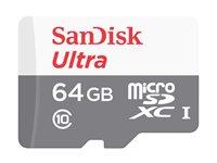 SanDisk Ultra microSDXC 64 GB - op til 100 MB/s hukommelseskort billede