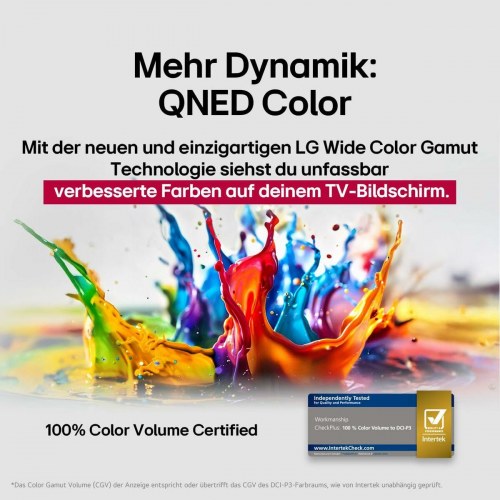 LG 43QNED82A6B 43" 4K QNED Smart TV (webOS, HDR)